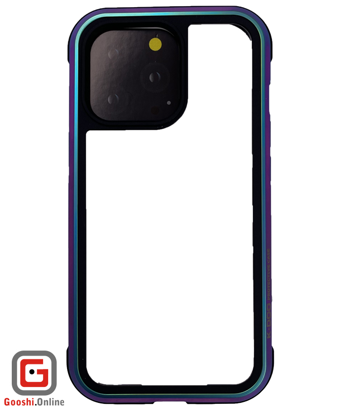 گارد کادوو مدل Ares مناسب گوشی موبایل اپل مدل iphone 13 pro max رنگ آبی بنفش