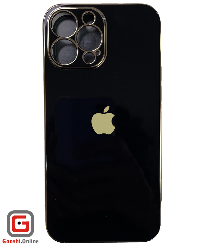 کاور کائو مناسب گوشی موبایل اپل مدل iphone 13 pro max رنگ مشکی از نمای روبرو