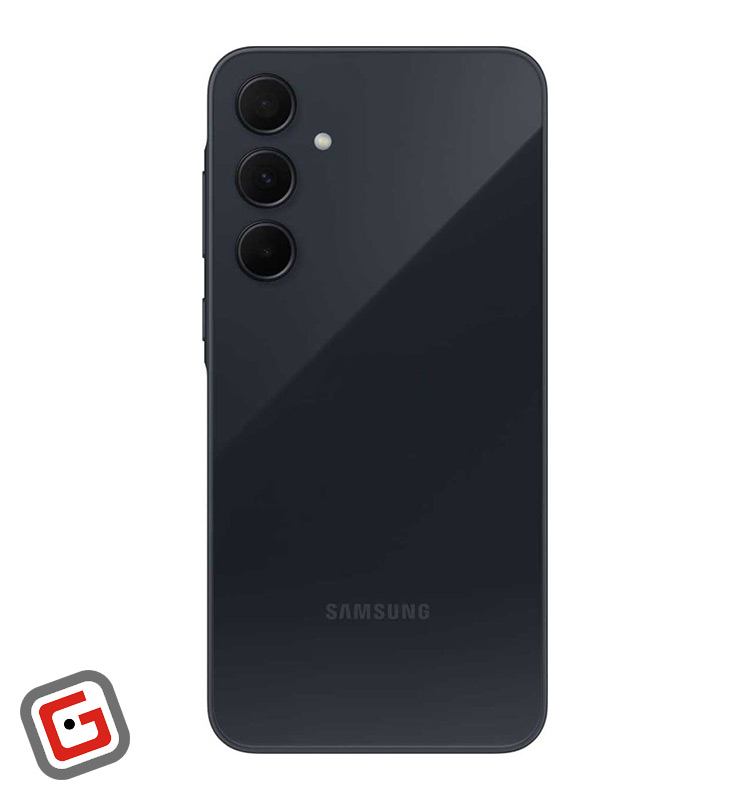 گوشی موبایل سامسونگ Galaxy A35 5G از نمای پشت در رنگ مشکی