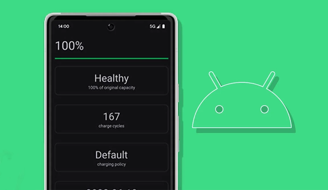 نمایش بخش سلامت باتری در گوشی‌های اندرویدی
