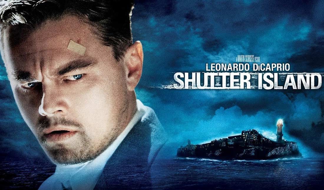 بنر فیلم Shutter Island (جزیره شاتر)  با بازی لئوناردو دی‌کاپریو