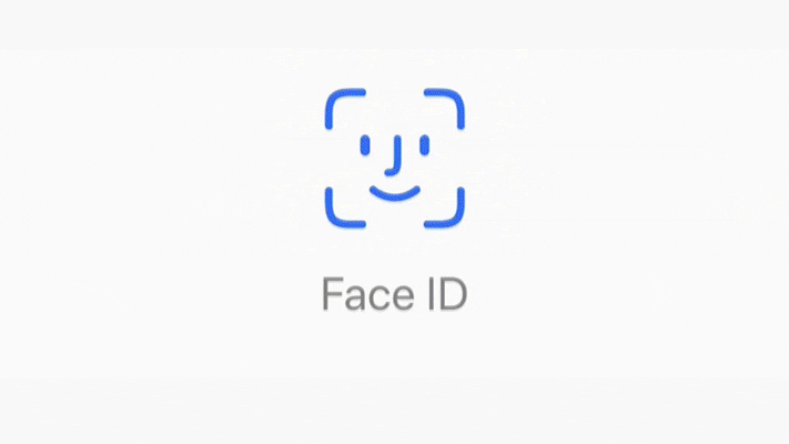 تصویر متحرک آموزش صحیح فعال کردن Face ID در آیفون