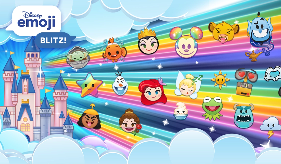 کاور بازی موبایلی Disney Emoji Blitz