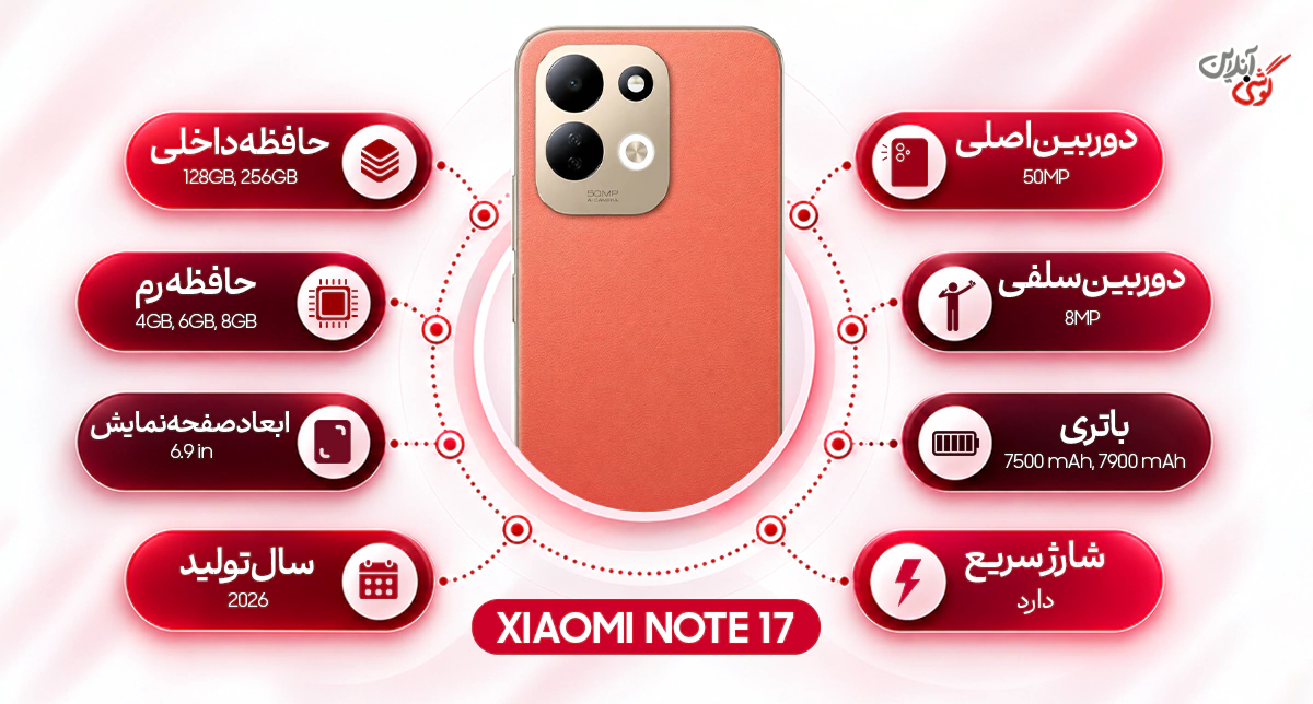 نقد و بررسی گوشی شیائومی Redmi 17 5G ظرفیت 256 گیگابایت و رم 4 گیگابایت