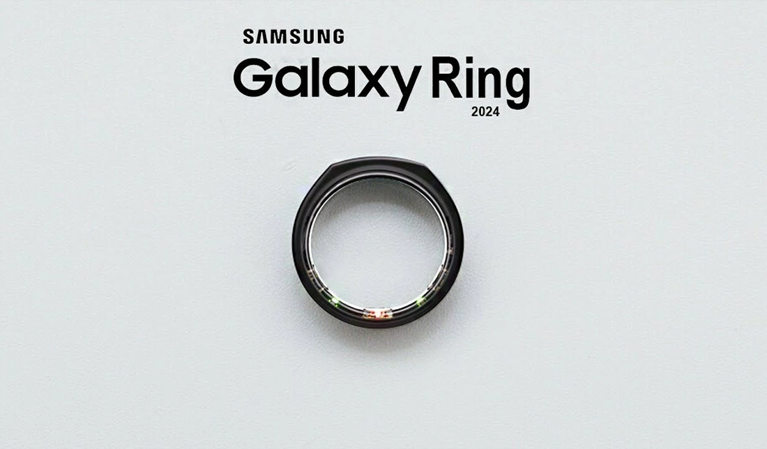 تصویر Samsung Galaxy Ring از نمای بغل