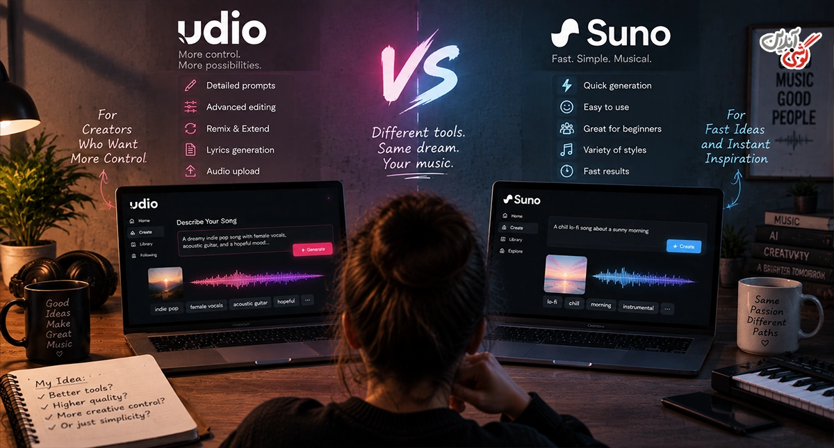 Udio بهتر است یا Suno؟
