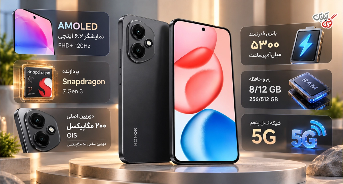طراحی و کیفیت ساخت Honor 400