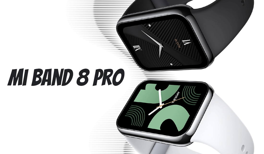 نمایش رنگبندی ساعت هوشمند Mi Band 8 Pro