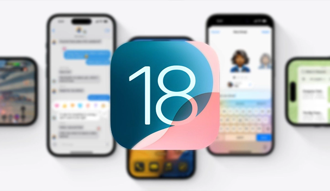 نمایش لوگو سیستم‌عامل ios 18