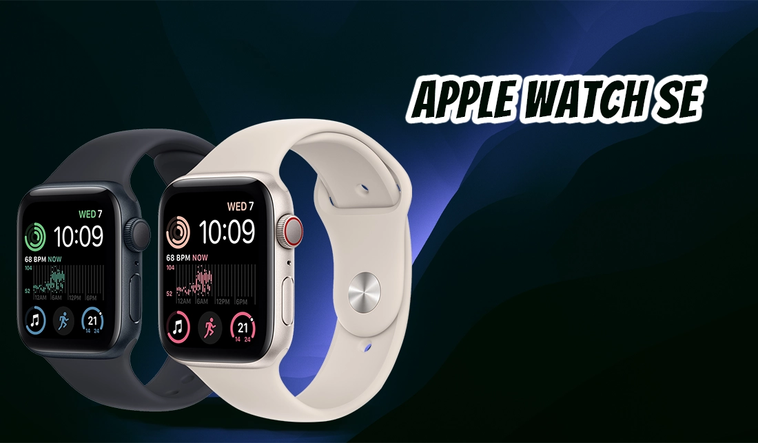 نمایش رنگبندی Apple Watch SE در کنار هم