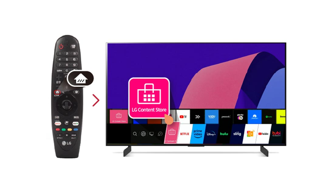 آموزش نحوه پیدا کردن LG Content Store در تلویزیون هوشمند LG