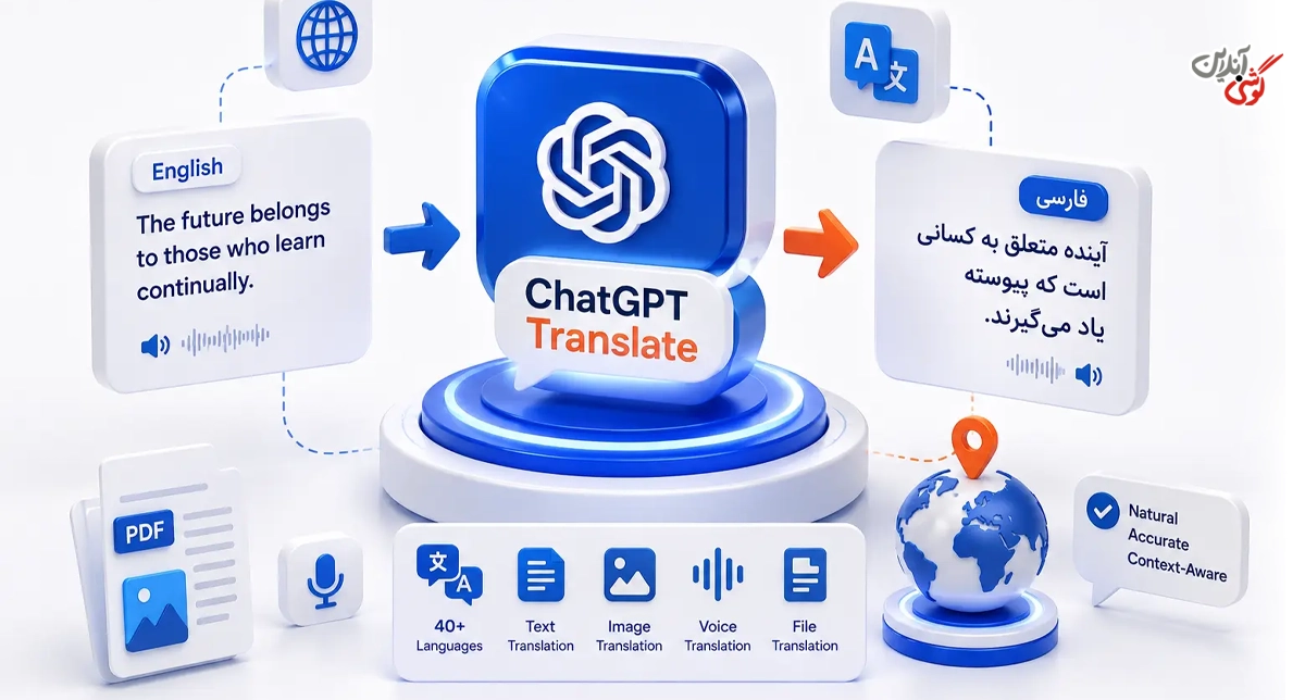 ChatGPT برای ترجمه متن و مقاله