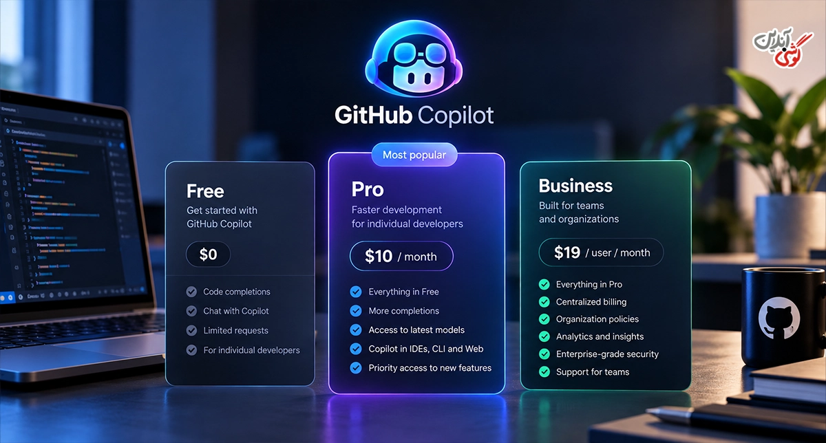 آیا GitHub Copilot رایگان است؟ بررسی قیمت و پلنها