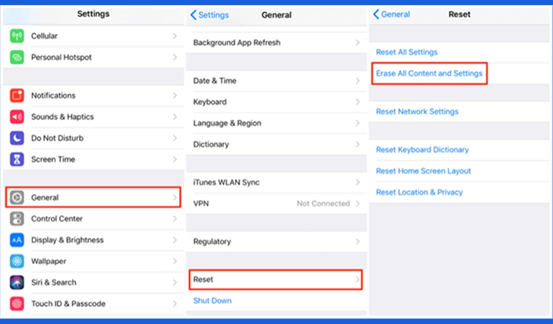 نحوه پشتیبان‌گیری از اطلاعات آیفون با استفاده از iCloud در آیفون