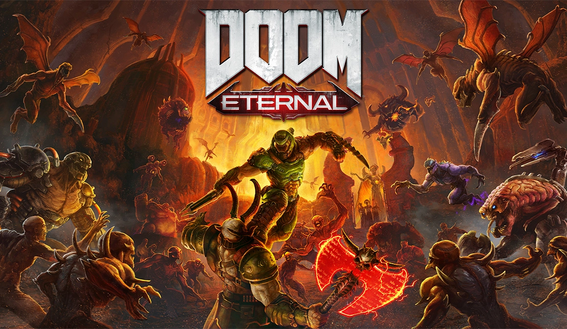 کاور رسمی بازی DOOM Eternal