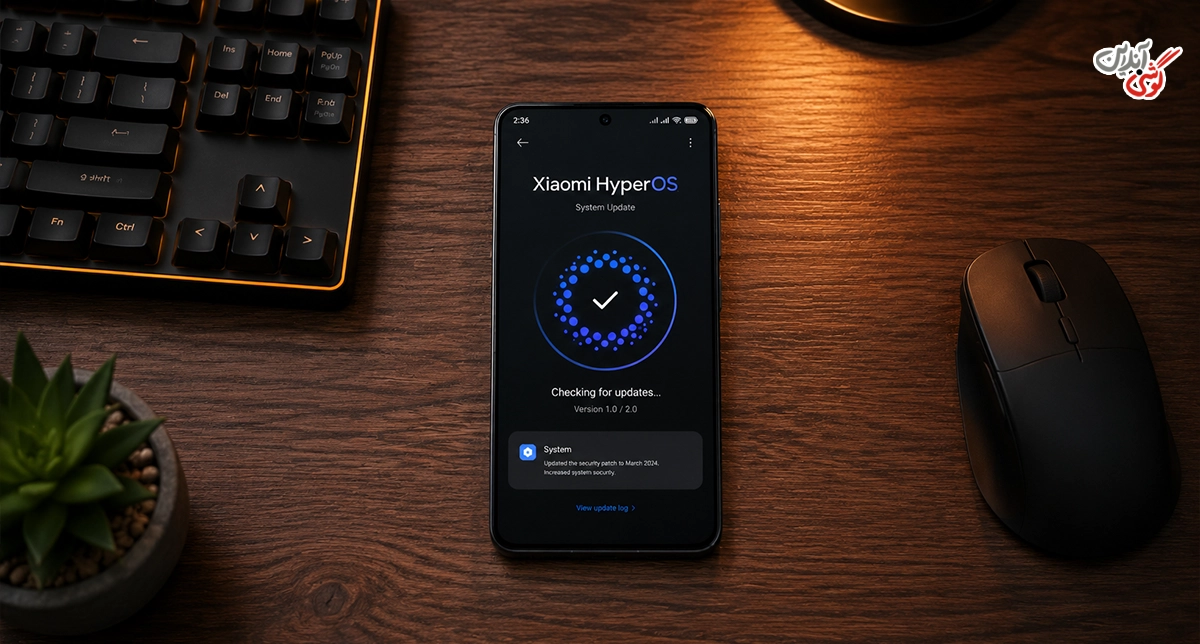 تصویری مرتبط با صفحه System update گوشی شیائومی