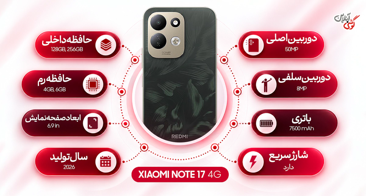 نقد و بررسی گوشی شیائومی Redmi 17 4G ظرفیت 256 گیگابایت و رم 6 گیگابایت