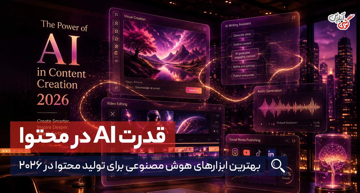 بهترین ابزارهای تولید محتوا با هوش مصنوعی (AI)