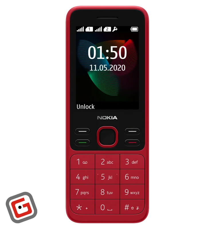 گوشی موبایل نوکیا مدل 150 سری 2020 ظرفیت 4 مگابایت