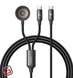 کابل شارژ 60 وات تایپ سی وایرلس مک دودو مدل CA-2200