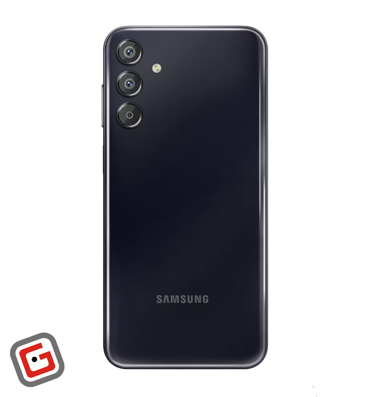 گوشی موبایل سامسونگ Galaxy M15 5G از نمای پشت در رنگ مشکی