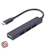 هاب چهار پورت USB-C پرووان مدل PHU553