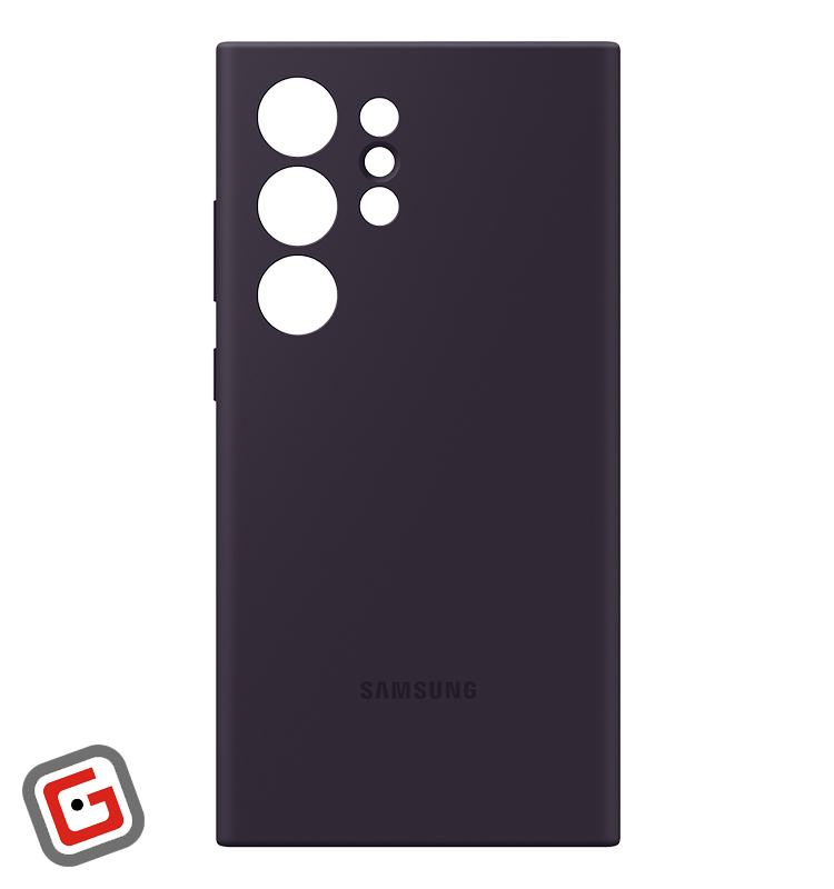 قاب سیلیکونی گوشی سامسونگ مدل Galaxy S24 Ultra رنگ بنفش تیره