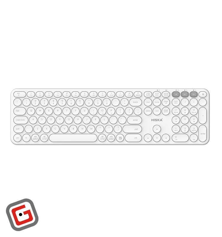 کیبورد بی‌سیم هیسکا مدل HX-KE250