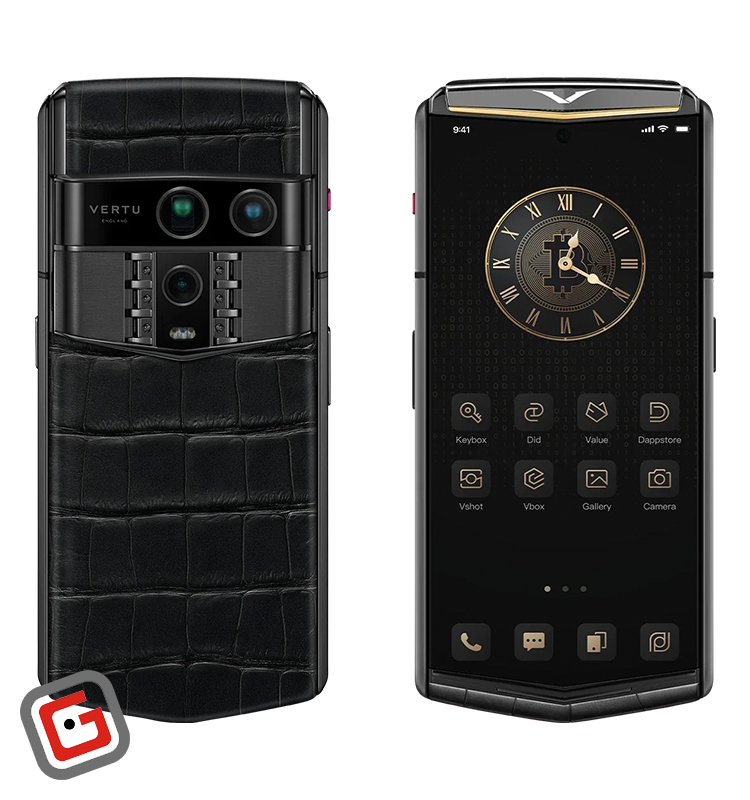 گوشی ورتو Agent Q Bespoke Alligator Skin ظرفیت 1 ترابایت رم 16 گیگابایت