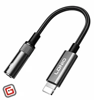 مبدل لایتنینگ به جک 3.5 میلی متری الدینیو مدل Ls-t90i
