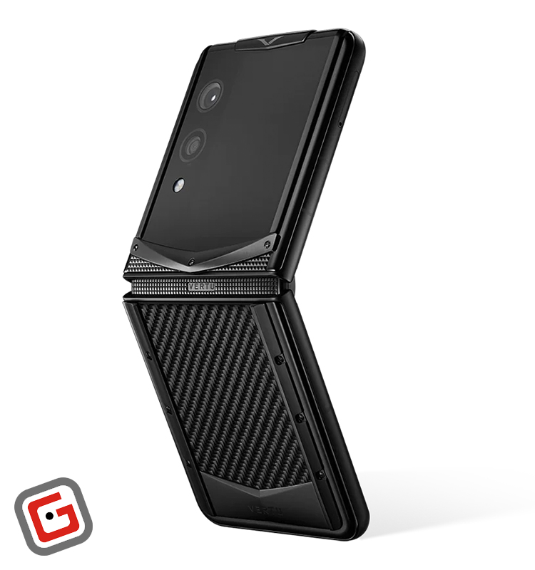 گوشی موبایل تاشو ورتو مدل Quantum Flip Carbon Texture Series ظرفیت 1 ترابایت رم 16 گیگابایت