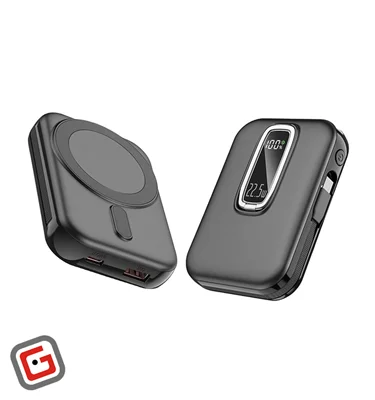پاوربانک بیسیم 10000 میلیآمپر ساعت جی بی کیو مدل PB-7260