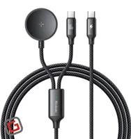 کابل شارژ 60 وات تایپ سی و وایرلس مک دودو مدل CA-4210