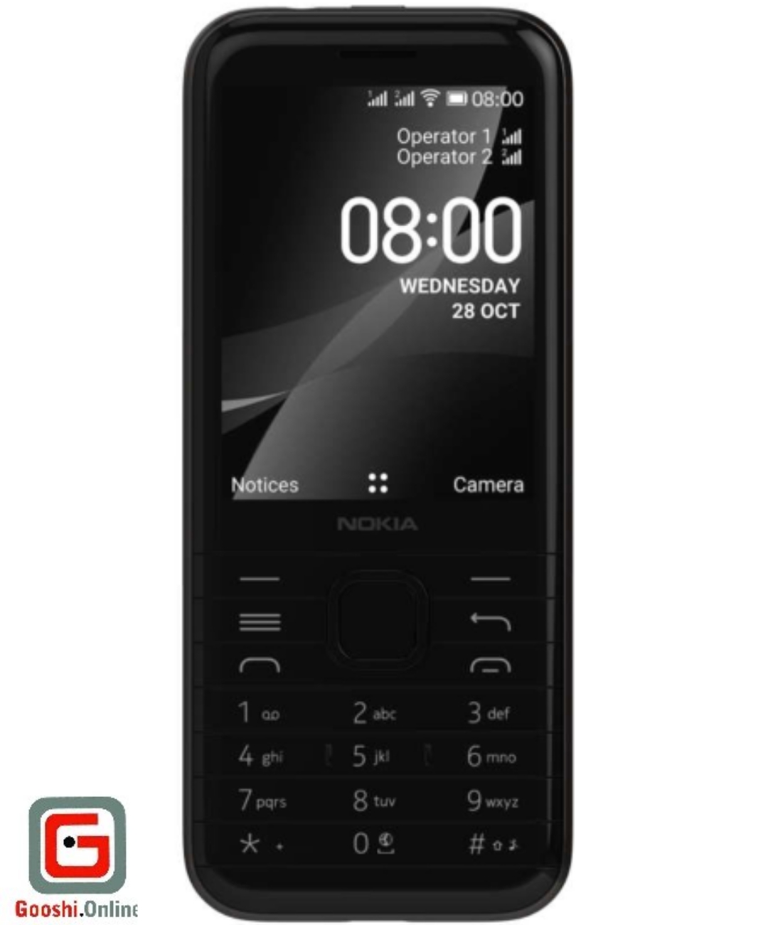 گوشی موبایل نوکیا مدل  8000 4G  ظرفیت 4 گیگابایت رم 512 مگابایت