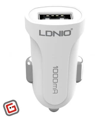 شارژر فندکی الدینیو مدل C17 همراه با کابل