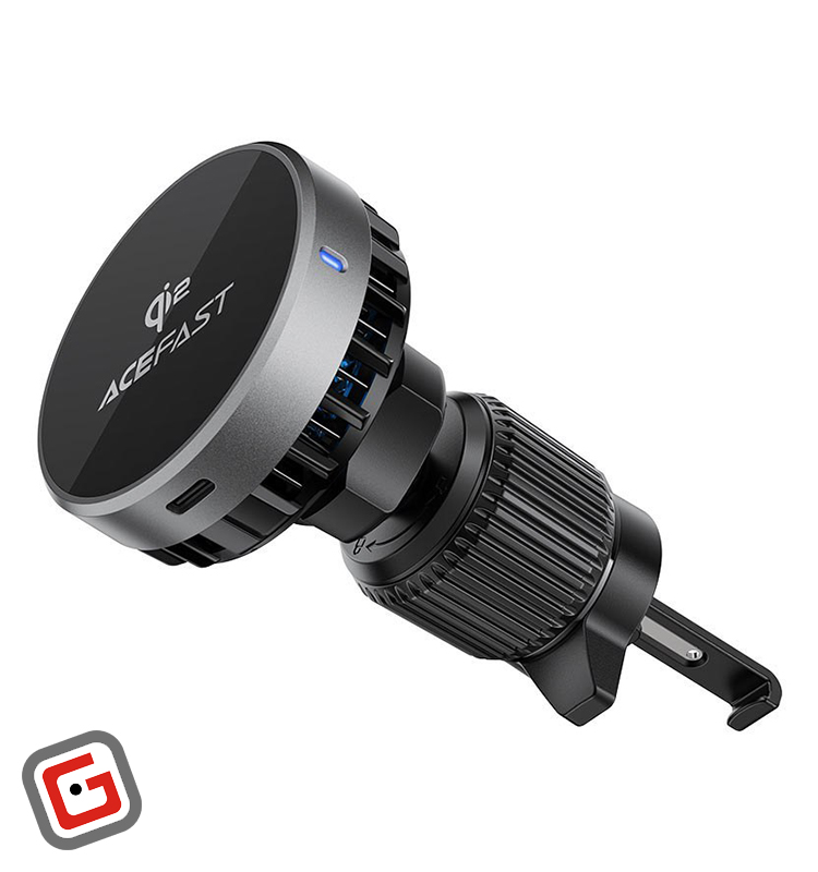 هولدر و شارژر وایرلس دریچه کولری ایس فست مدل D40 Qi2