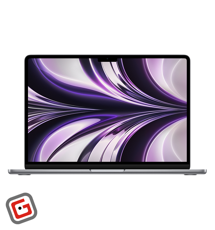 لپ‌تاپ 13 اینچی اپل مدل MacBook Air MLXX3 2022 از نمای جلو