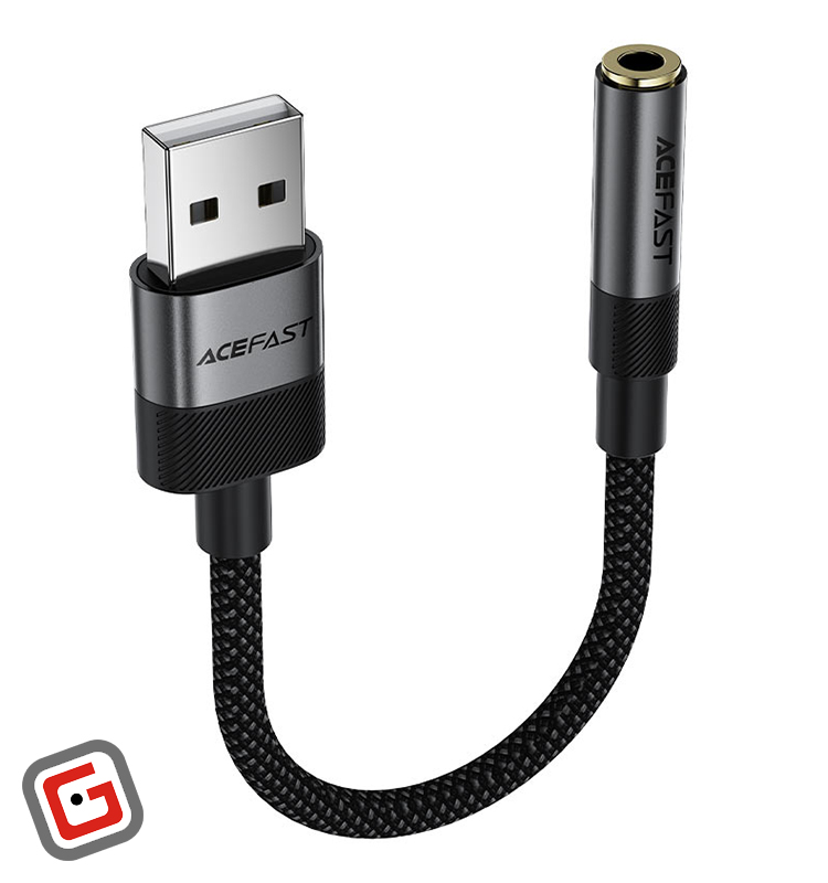 مبدل USB-A به جک ۳.۵ میلی‌متری ایس فست مدل J13