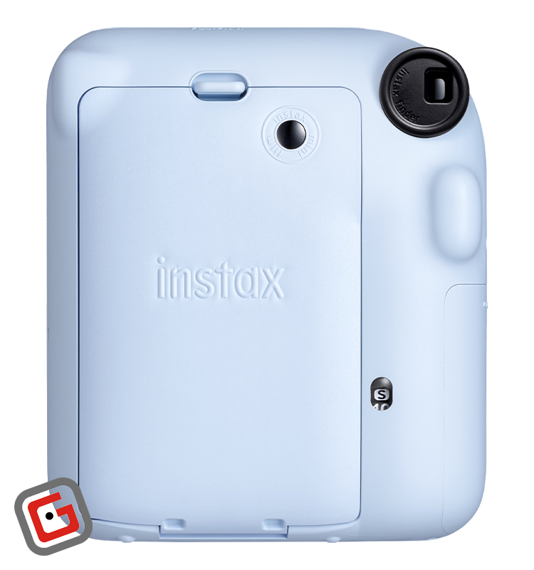 دوربین عکاسی چاپ سریع فوجی فیلم مدل Instax Mini 12 از نمای پشت