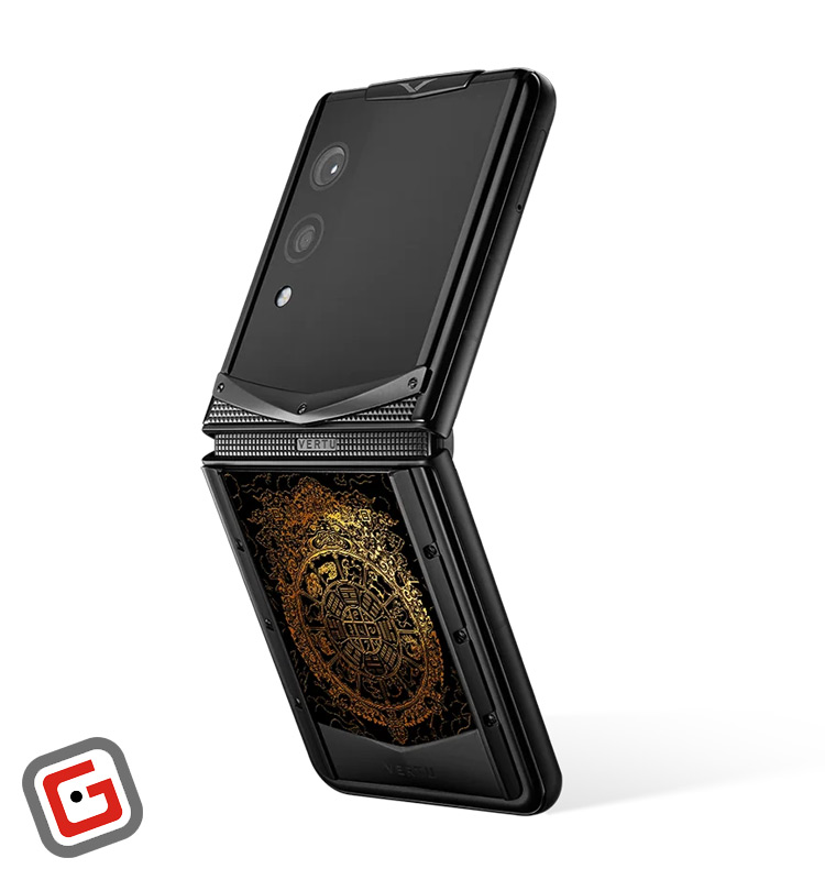 گوشی تاشو ورتو مدل Quantum Flip Bagua Gilded Lacquer Gold V ظرفیت 1 ترابایت رم 16 گیگابایت