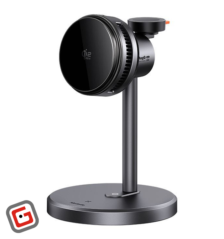 شارژر رومیزی بی‌سیم ۳ در ۱ مک دودو مدل CH-6170 توان ۲۵ وات
