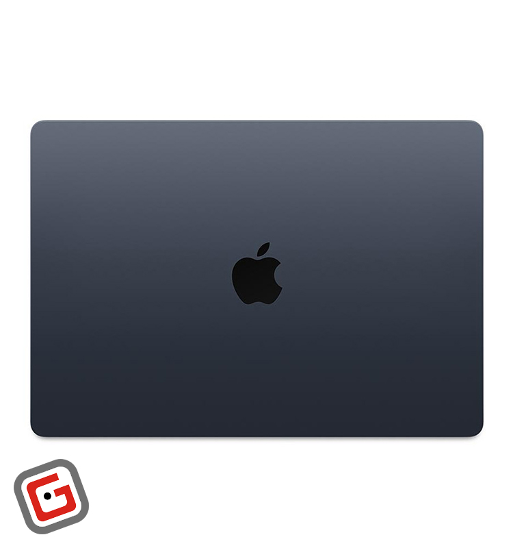 لپ تاپ 15.3 اینچی اپل مدل MacBook Air MRY M3 2024 از نمای بالا به صورت بستهپ