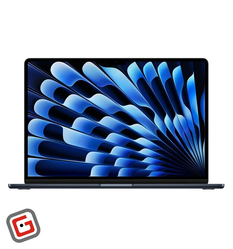 لپتاپ 13.6 اینچی اپل مدل Air MXCV3 2024 M3 16GB 512GB SSD