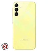 گوشی موبایل سامسونگ مدل گلکسی A15 4G رنگ زرد از نمای پشت