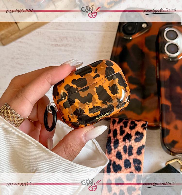 کاور ایرپاد Leopard Flame (کدa0286)