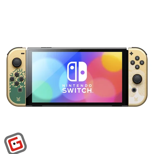 کنسول بازی نینتندو سوییچ مدل OLED نسخه بازی The Legend of Zelda: Tears of the Kingdom