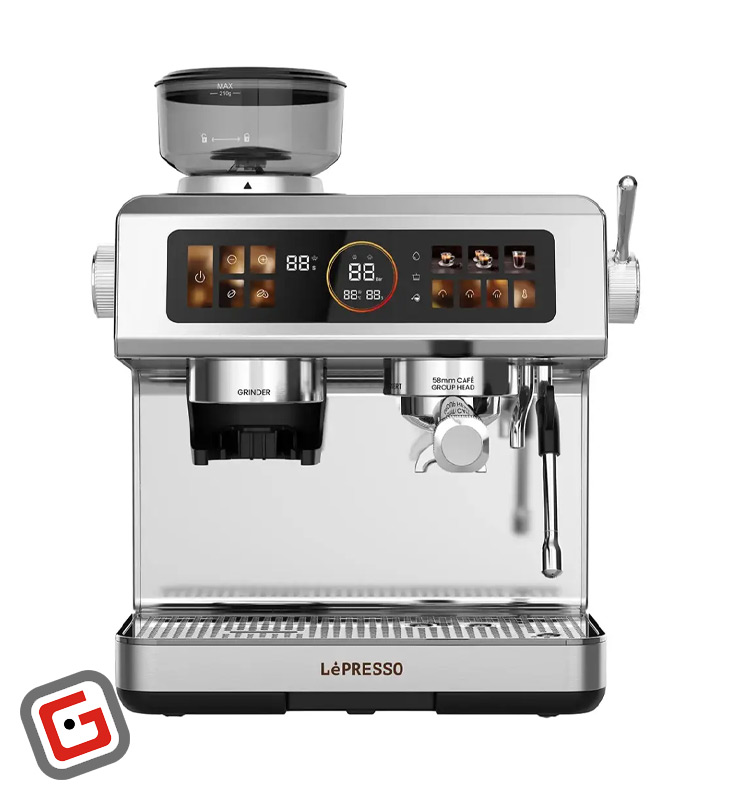 اسپرسوساز نیمه اتوماتیک لپرسو مدل Deliziosa Touch Control Panel