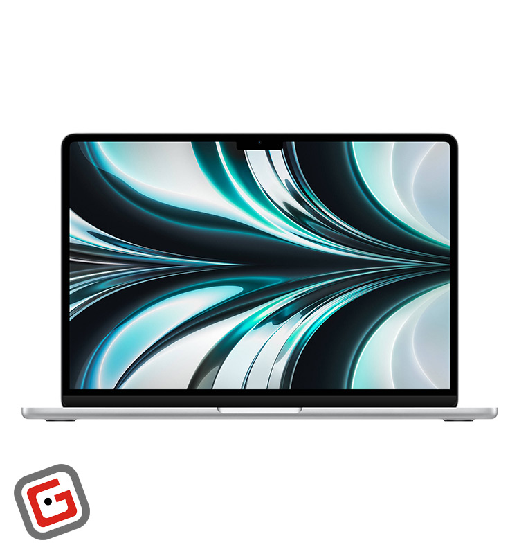 لپ تاپ 13.6 اینچی اپل مدل MacBook Air MLXY3 2022 از نمای جلو