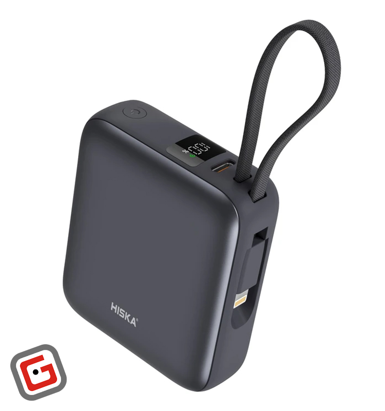 پاوربانک 22.5 وات هیسکا مدل HP-131PD ظرفیت 10000 میلی آمپر ساعت