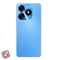 گوشی موبایل تکنو مدل Spark 10 4G در رنگ آبی از نمای پشت
